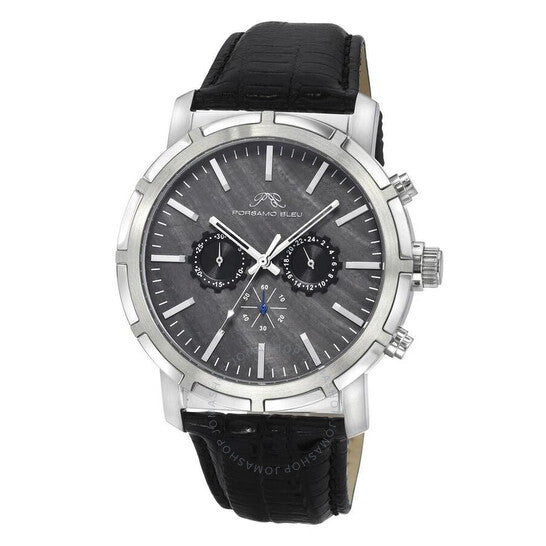 Porsamo Bleu, Nyc Chrono Chronograph Quartz Black Dial Men's Watch