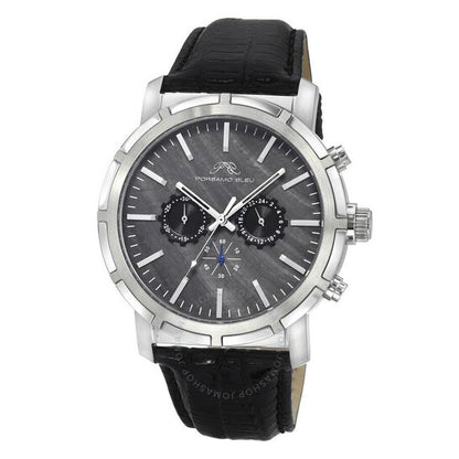 Porsamo Bleu, Nyc Chrono Chronograph Quartz Black Dial Men's Watch