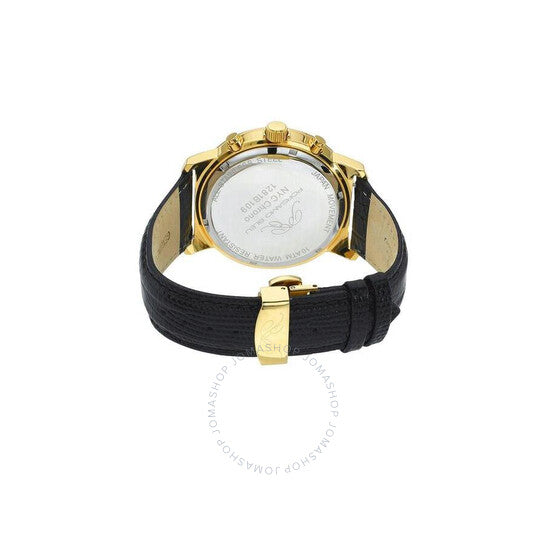 Porsamo Bleu, Nyc Chrono Chronograph Quartz Black Dial Men's Watch