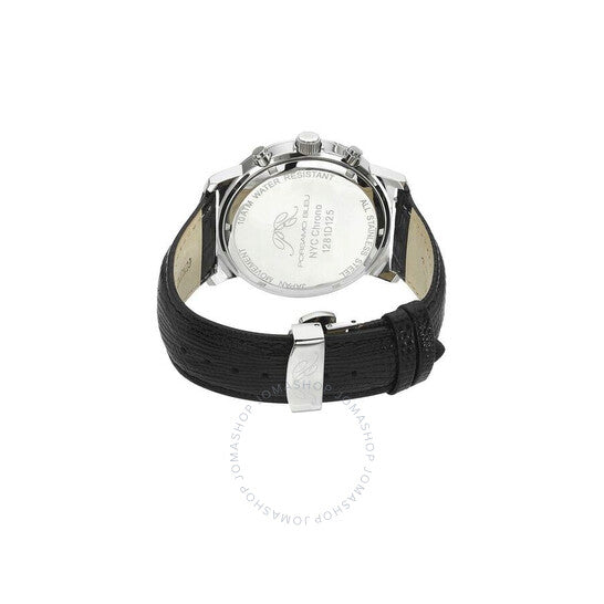 Porsamo Bleu, Nyc Chrono Chronograph Quartz Black Dial Men's Watch