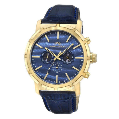 Porsamo Bleu, Nyc Chrono Chronograph Quartz Blue Dial Men's Watch