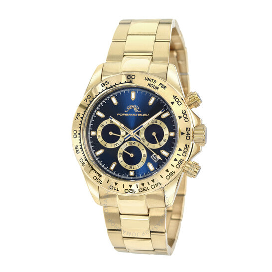 Porsamo Bleu, Preston Chronograph Quartz Blue Dial Men's Watch