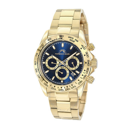 Porsamo Bleu, Preston Chronograph Quartz Blue Dial Men's Watch