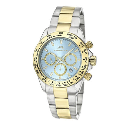 Porsamo Bleu, Preston Chronograph Quartz Blue Dial Men's Watch