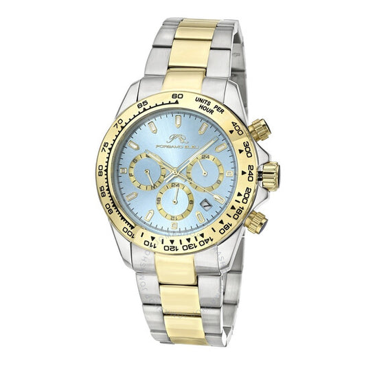 Porsamo Bleu, Preston Chronograph Quartz Blue Dial Men's Watch