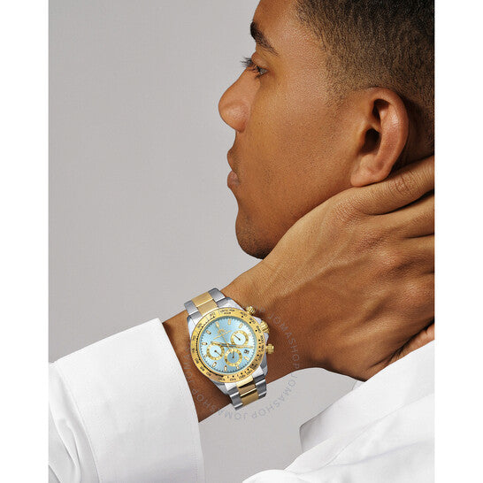 Porsamo Bleu, Preston Chronograph Quartz Blue Dial Men's Watch