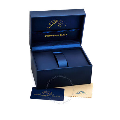 Porsamo Bleu, Roman Chronograph Quartz Black Dial Men's Watch