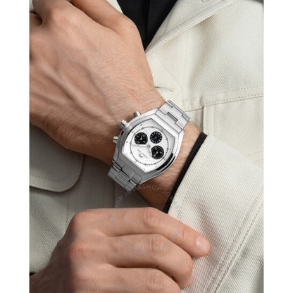 Porsamo Bleu, Roman Chronograph Quartz White Dial Men's Watch