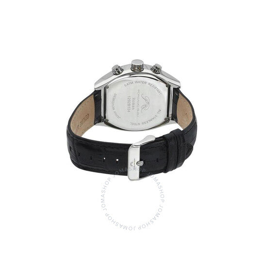 Porsamo Bleu, Roman Quartz Black Dial Men's Watch