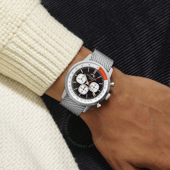 Porsamo Bleu, Simon Chronograph Quartz Black Dial Men's Watch