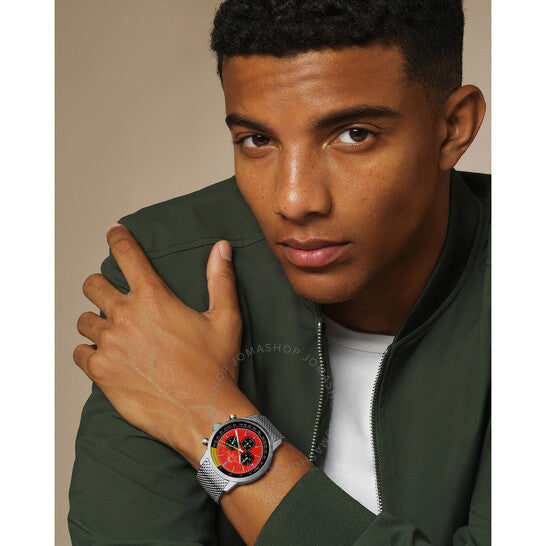 Porsamo Bleu, Simon Chronograph Quartz Red Dial Men's Watch