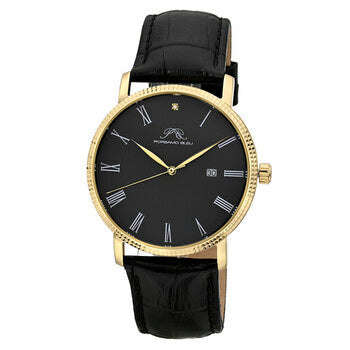 Veritas 1 Quartz Black Dial Men's Watch