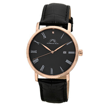 Veritas 1 Quartz Black Dial Men's Watch