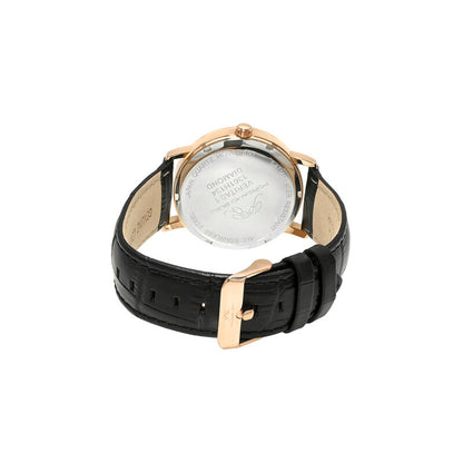 Veritas 1 Quartz Black Dial Men's Watch
