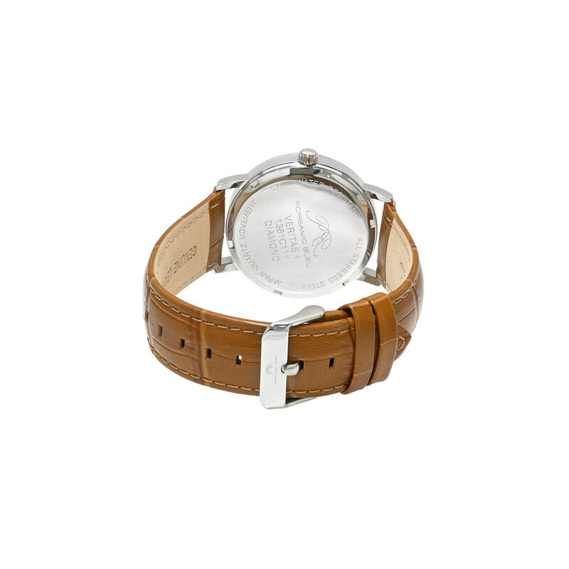 Veritas 1 Quartz White Dial Men's Watch