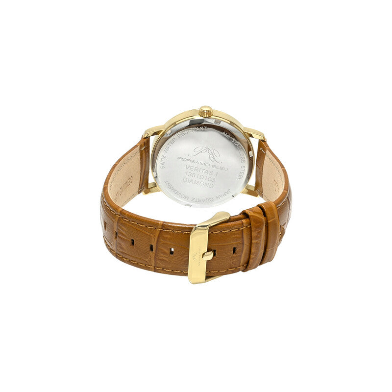 Veritas 1 Quartz White Dial Men's Watch