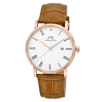 Veritas 1 Quartz White Dial Men's Watch