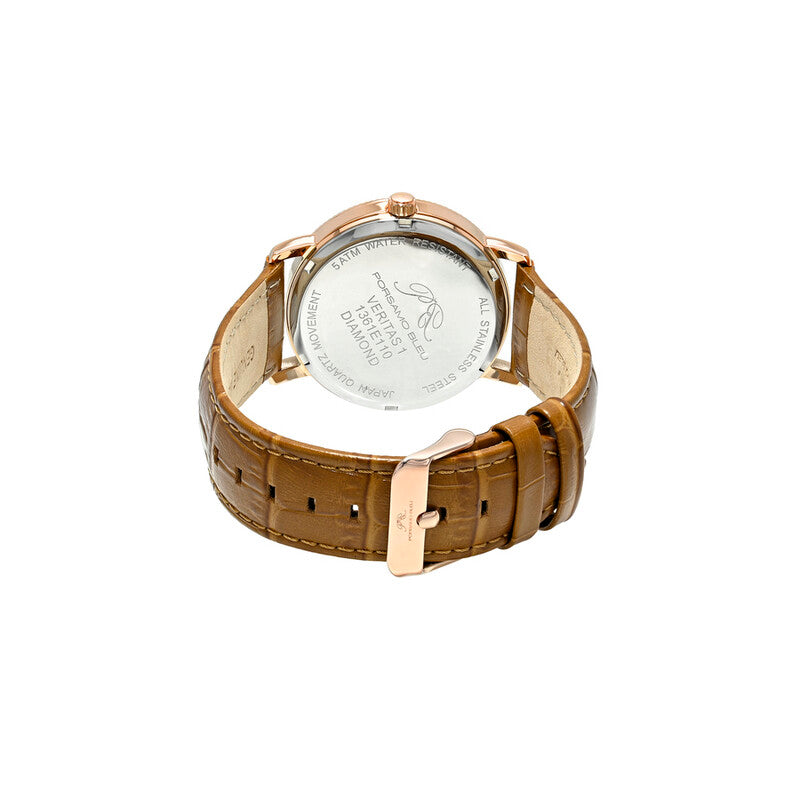 Veritas 1 Quartz White Dial Men's Watch