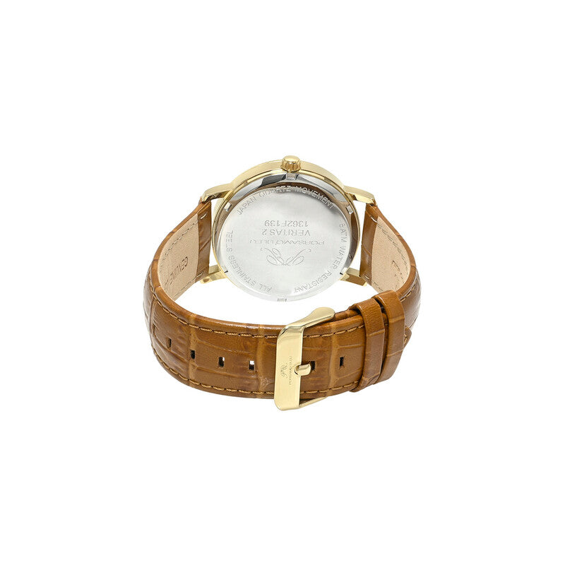 Veritas 2 Quartz Gold Dial Men's Watch