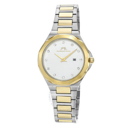 ساعة بورسامو بلو، فيكتوريا للسيدات بمينا ذهبي