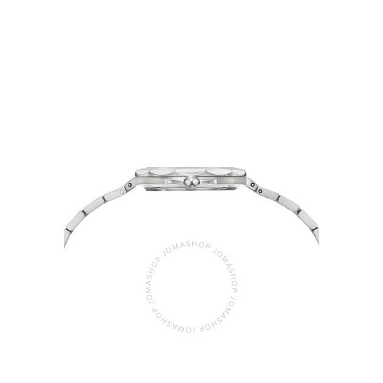 ساعة بورسامو بلو، فيكتوريا، للنساء، بمينا فضي اللون