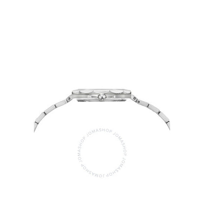 ساعة بورسامو بلو، فيكتوريا، للنساء، بمينا فضي اللون