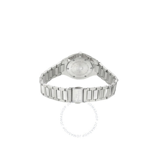 ساعة بورسامو بلو، فيكتوريا، للنساء، بمينا فضي اللون