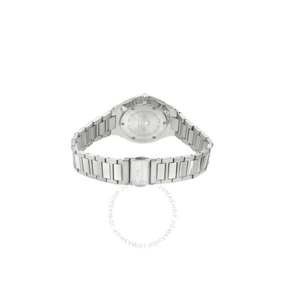 ساعة بورسامو بلو، فيكتوريا، للنساء، بمينا فضي اللون