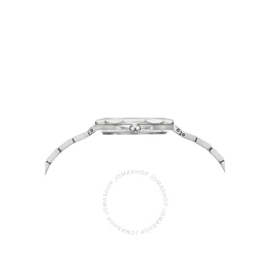 ساعة بورسامو بلو، فيكتوريا، للنساء، بمينا فضي اللون