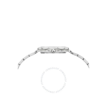 ساعة بورسامو بلو، فيكتوريا، للنساء، بمينا فضي اللون