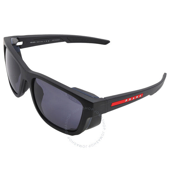 برادا لينيا روسا، نظارات شمسية للرجال مربعة الشكل باللون الأزرق