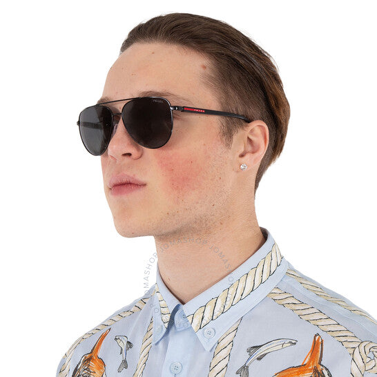 برادا لينيا روسا، نظارة شمسية رمادية بايلوت للرجال