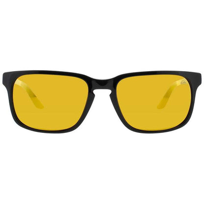 Men's Black Rectangular Sunglasses