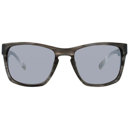 Men's Grey Rectangular Sunglasses