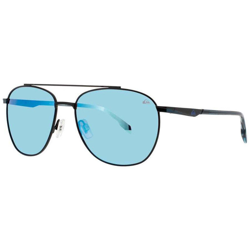 Men's Red Rectangular Sunglasses