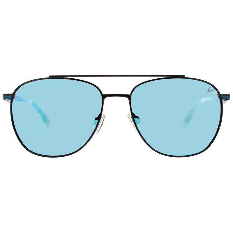 Men's Red Rectangular Sunglasses