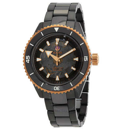 Rado, Captain Cook Automatic Black Dial Men's Watch