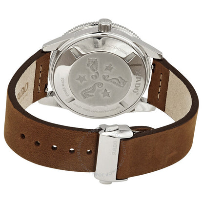 رادو، ساعة كابتن كوك أوتوماتيكية للرجال بمينا أزرق