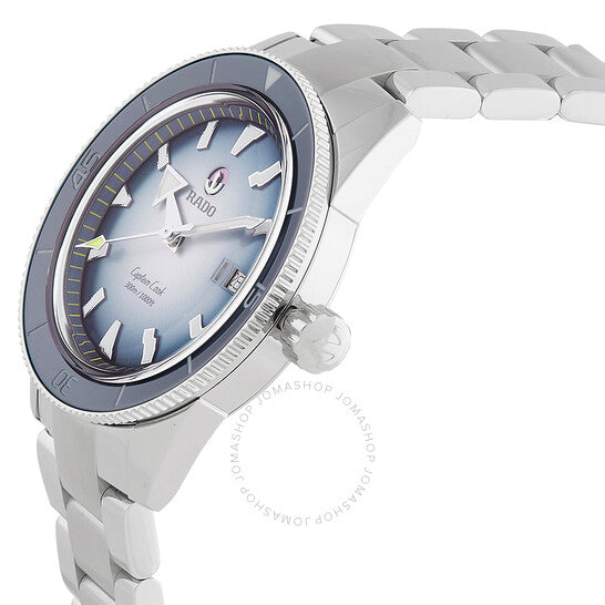 رادو، ساعة كابتن كوك أوتوماتيكية للرجال بمينا أزرق