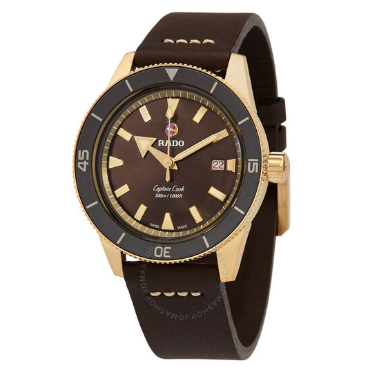 Rado, Captain Cook Automatic Brown Dial Men's Watch