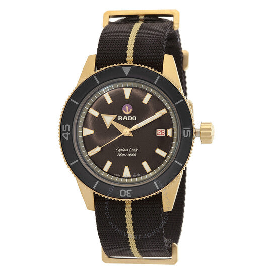 Rado, Captain Cook Automatic Brown Dial Men's Watch
