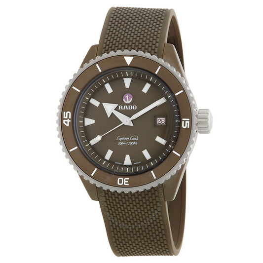 Rado, Captain Cook Automatic Green Dial Men's Watch