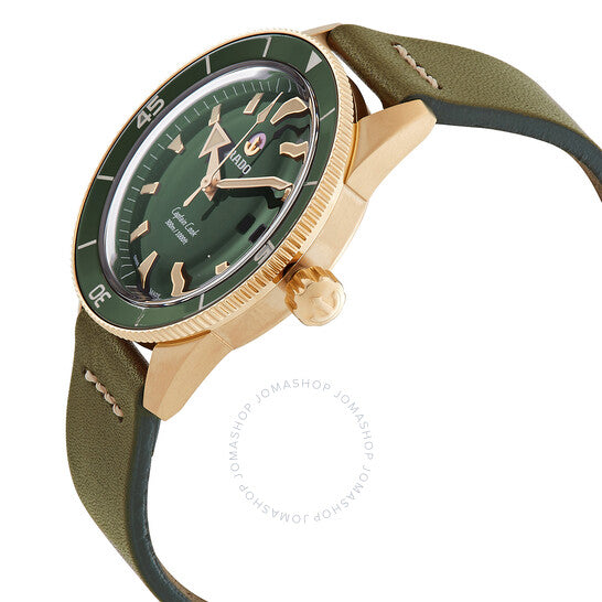 Rado, Captain Cook Automatic Green Dial Men's Watch