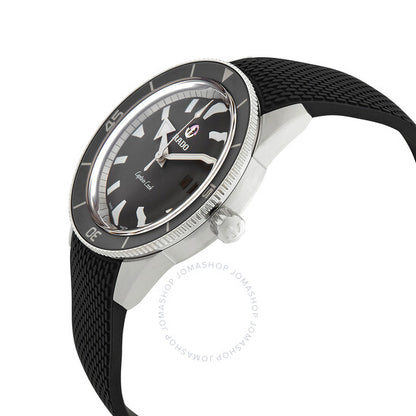 رادو، ساعة كابتن كوك أوتوماتيكية للرجال بمينا رمادي