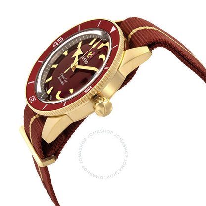 Rado, Captain Cook Automatic Red Dial Men's Watch