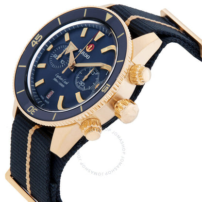 Rado, Captain Cook Chronograph Automatic Blue Dial Men's Watch