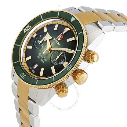 Rado, Captain Cook Chronograph Automatic Green Dial Men's Watch