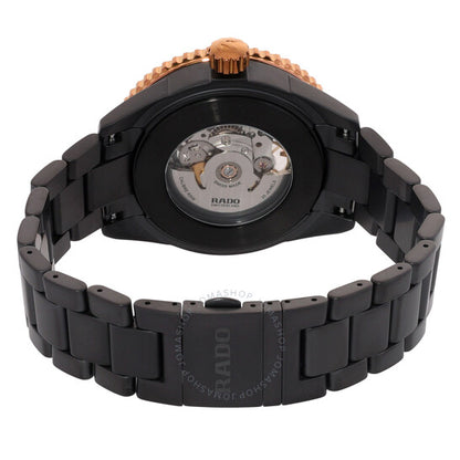 Rado, Captain Cook Skeleton Automatic Black Dial Men's Watch