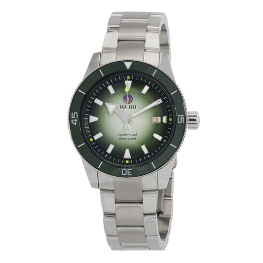 Rado, Captain Cook x Cameron Norrie Automatic Green Dial Men's Watch