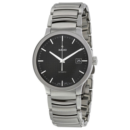 Rado, Centrix Automatic Black Dial Stainless Steel Men's Watch